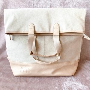Beis Convertible Backpack in beige